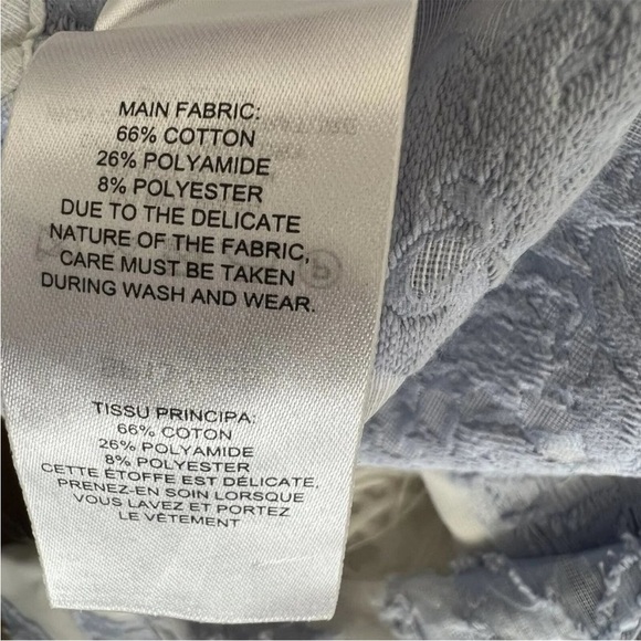 Self-Portrait Blue Ruffled One-Shoulder Blouse - Picture 15 of 15